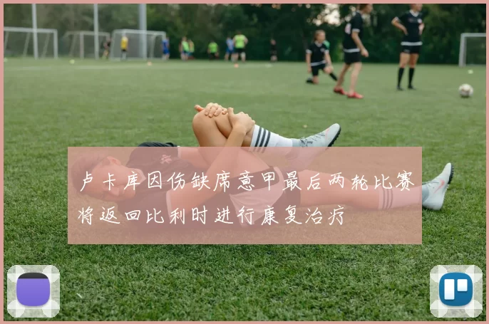卢卡库因伤缺席意甲最后两轮比赛将返回比利时进行康复治疗